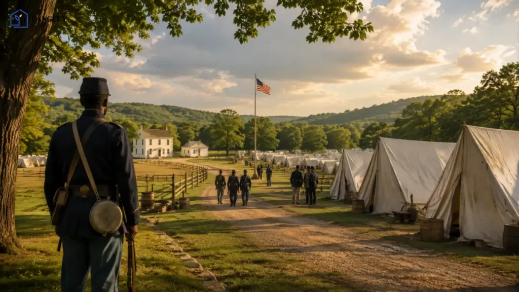 A Guide to Kentucky National Parks and Forests 5 A Safe Place and a Military Camp