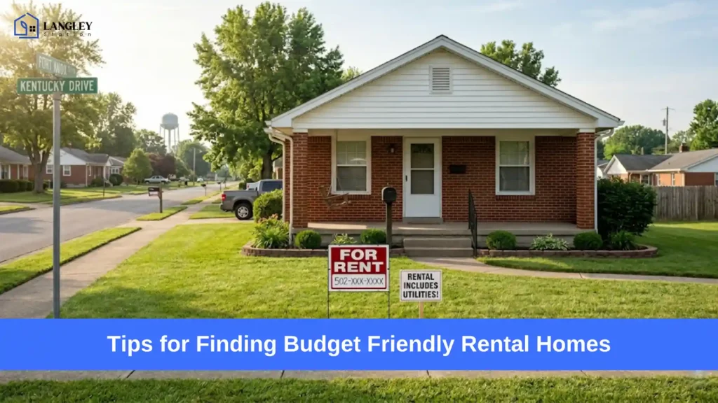 Tips for Finding Budget Friendly Rental Homes Near Fort Knox Military Base